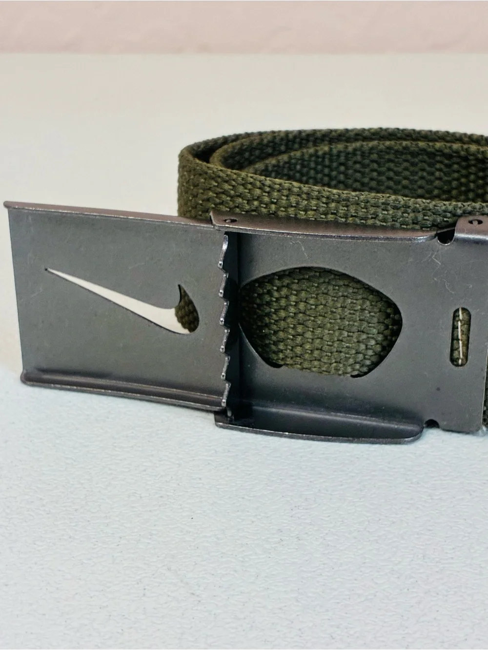 Nike web belt
